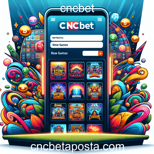 Descubra as Últimas Inovações em Jogos com a Categoria 'Novos Jogos' do CNCBet